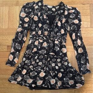 Ulla Johnson Floral Long Sleeve Dress